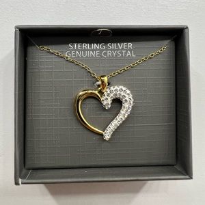 Sterling Silver Genuine Crystal
